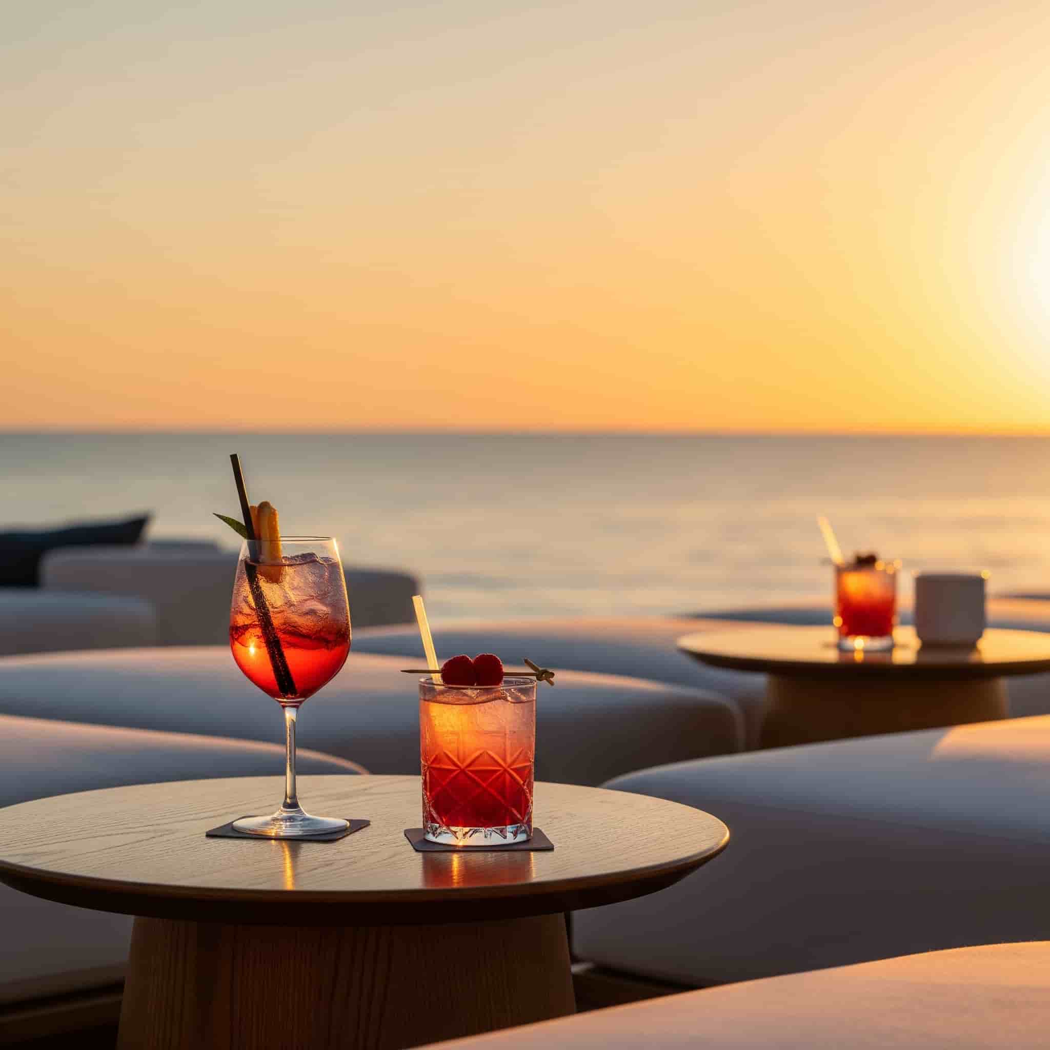 Atmosfera di un aperitivo in spiaggia con una firma sonora unica
