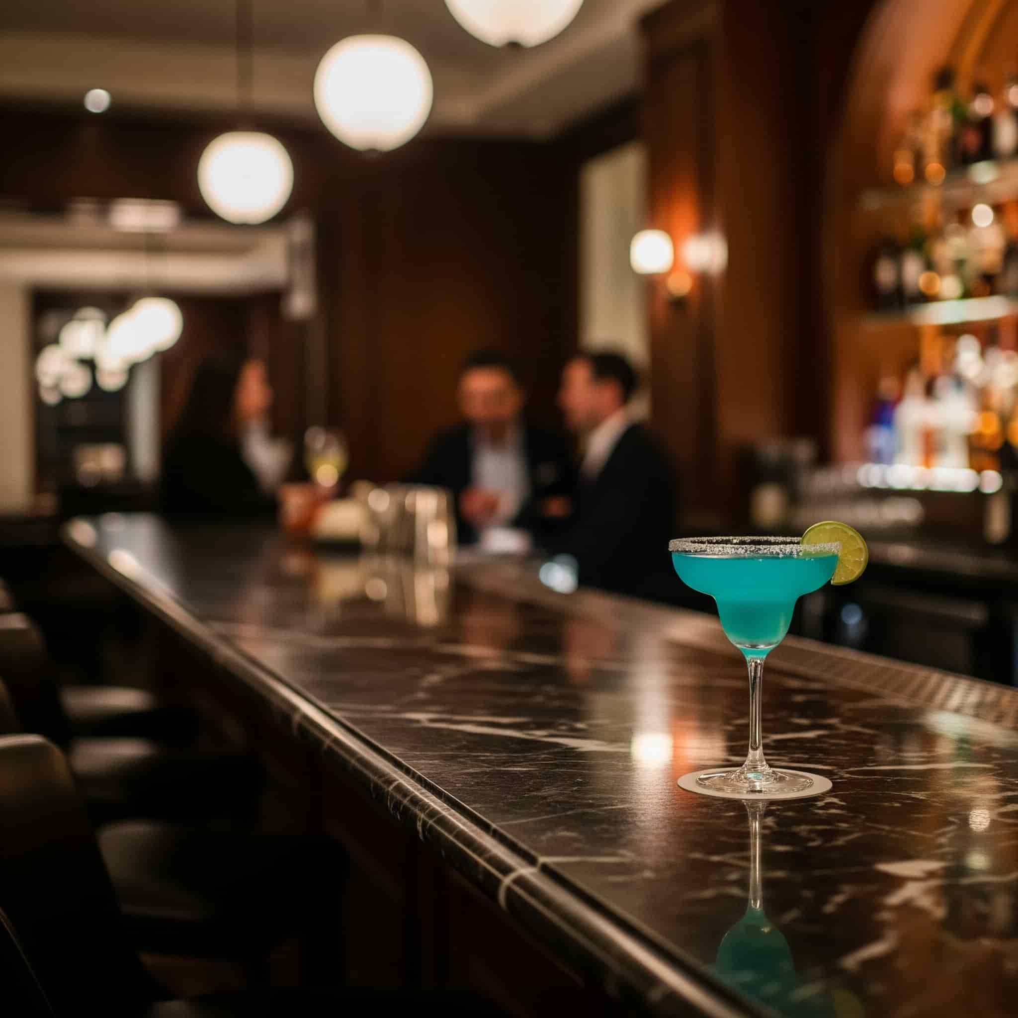 Lounge bar di un hotel con musica jazz di sottofondo
